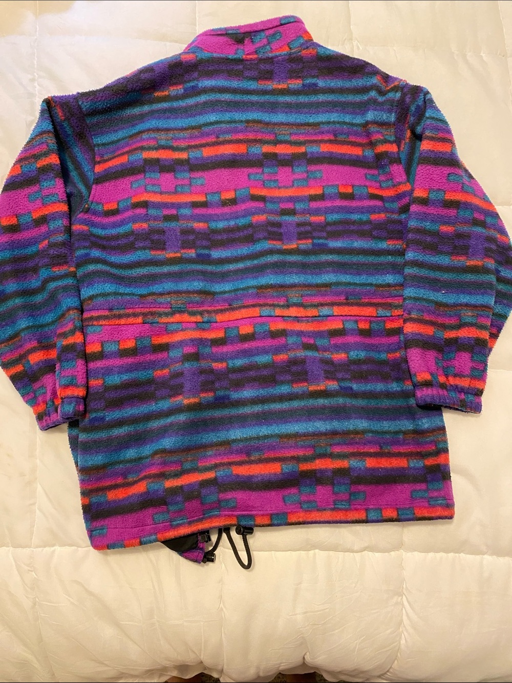 Vintage Reitman Casual Zip Up Sweater / Colourful 80s - Picture 6 of 6